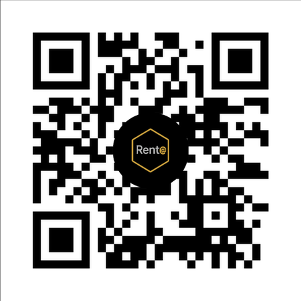 QR code to visit the Rent@ website